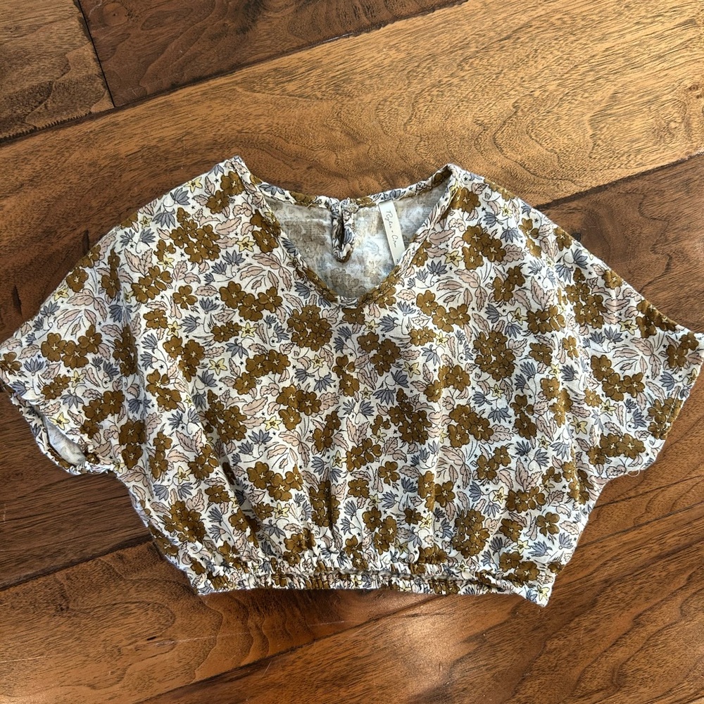 Rylee + Cru Top with Floral Print